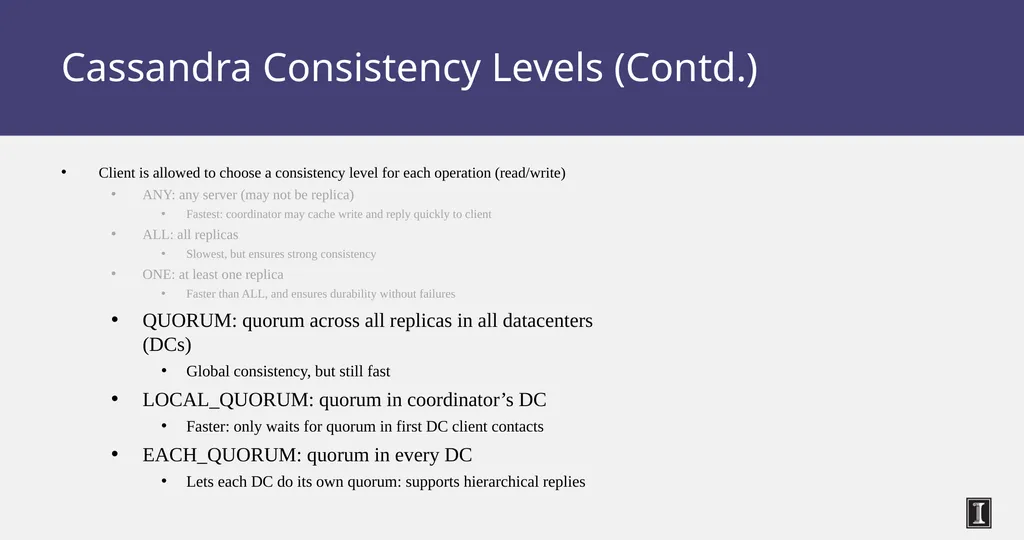 CS 525 Advanced Distributed Systems Spring 2015 - slide 42 of 82