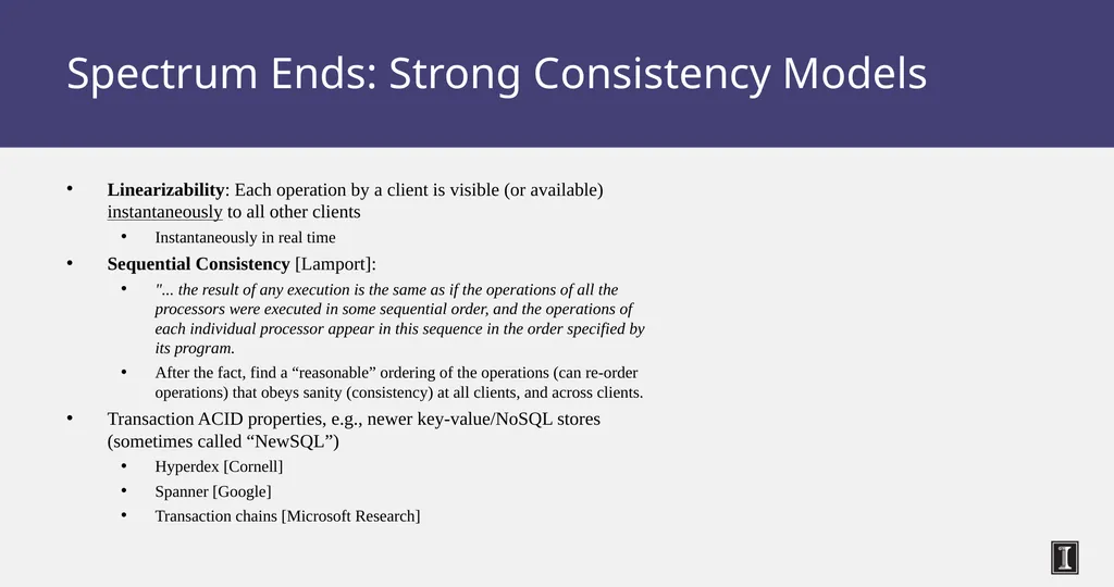 CS 525 Advanced Distributed Systems Spring 2015 - slide 46 of 82