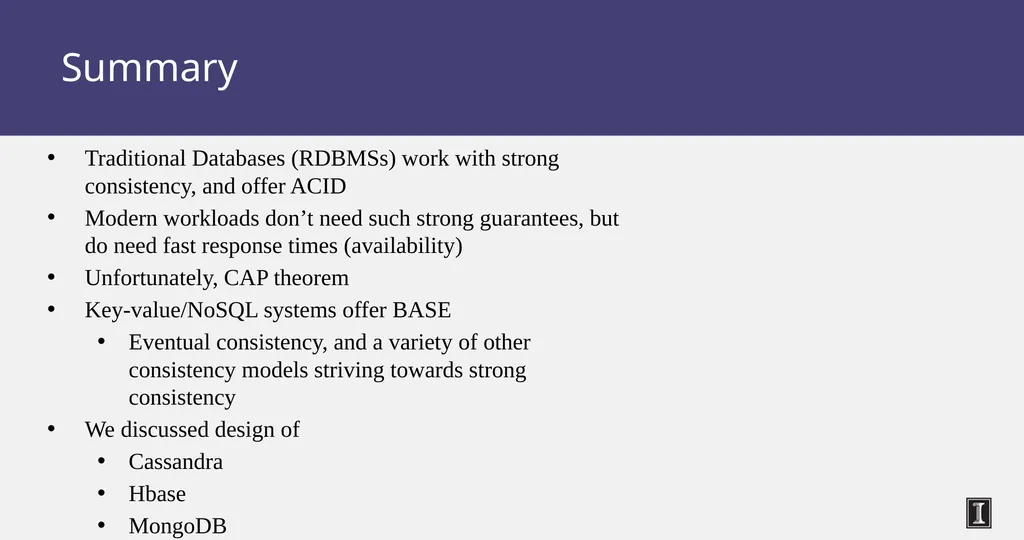 CS 525 Advanced Distributed Systems Spring 2015 - slide 74 of 82