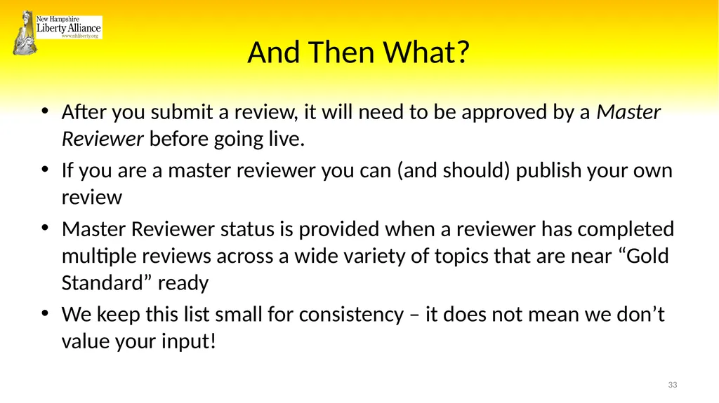 New Hampshire Liberty Alliance Bill Review - slide 33 of 51