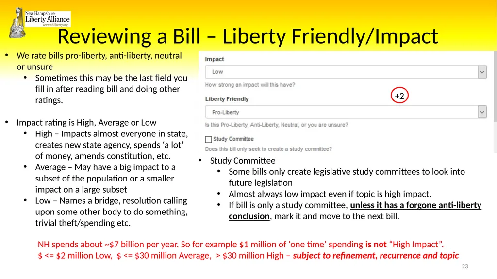 New Hampshire Liberty Alliance Bill Review - slide 23 of 51