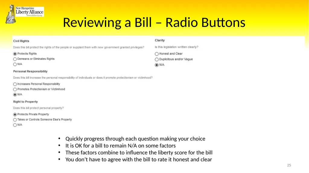 New Hampshire Liberty Alliance Bill Review - slide 25 of 51