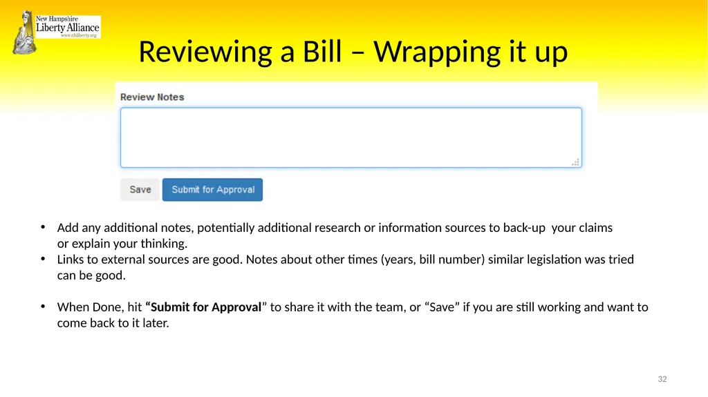 New Hampshire Liberty Alliance Bill Review - slide 32 of 51