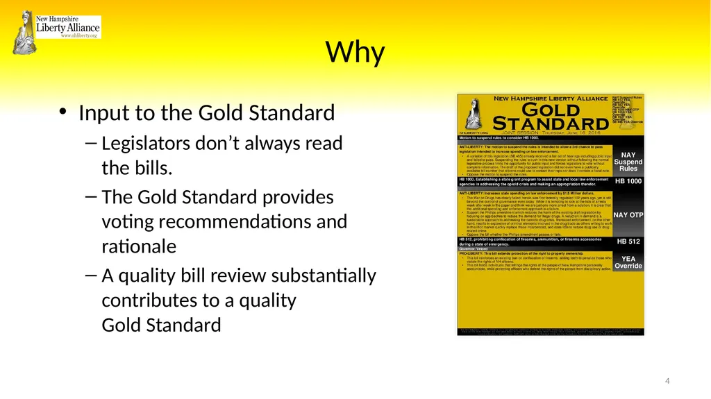 New Hampshire Liberty Alliance Bill Review - slide 4 of 51