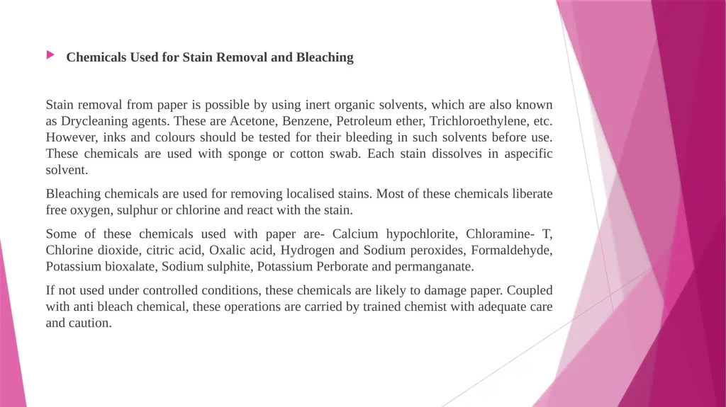 MLIS/1/CT/02 Unit 3: Hazards to Library Materials - slide 22 of 29