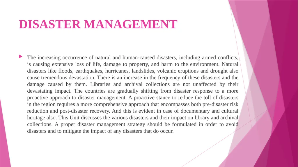 MLIS/1/CT/02 Unit 3: Hazards to Library Materials - slide 24 of 29