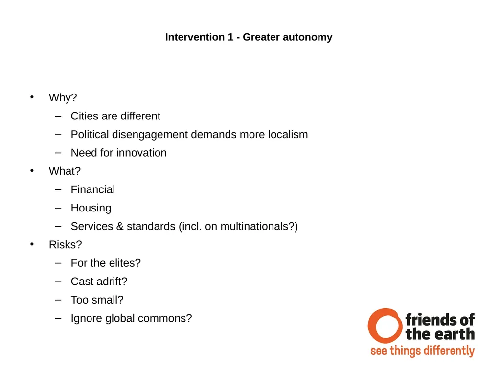 Cities – the age of austerity, megatrends and - slide 5 of 12