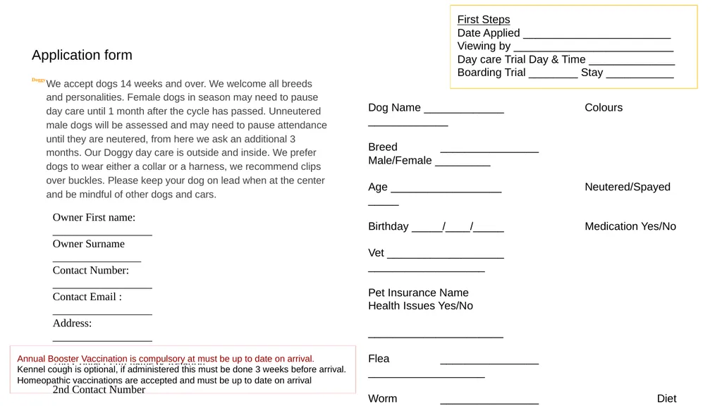 Doggy Day Care & Boarding Suites We accept dogs 14 - slide 1 of 4