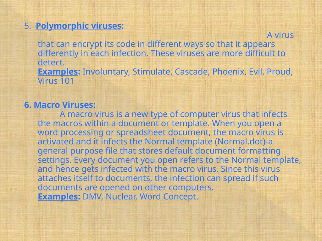 COMPUTER VIRUS PREPARED BY RAHUL SHUKLA ASHISH - slide 9 of 20