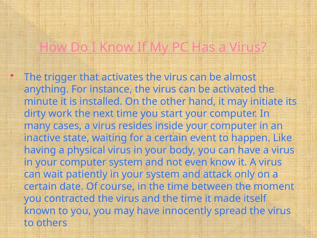 COMPUTER VIRUS PREPARED BY RAHUL SHUKLA ASHISH - slide 12 of 20