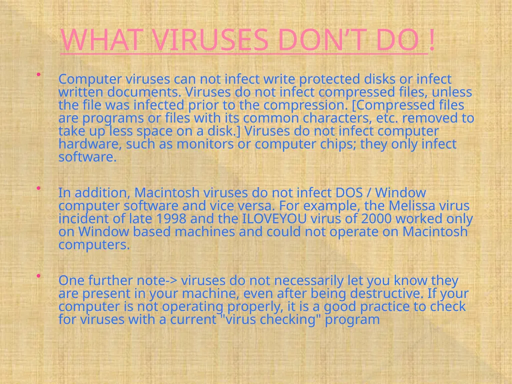 COMPUTER VIRUS PREPARED BY RAHUL SHUKLA ASHISH - slide 17 of 20