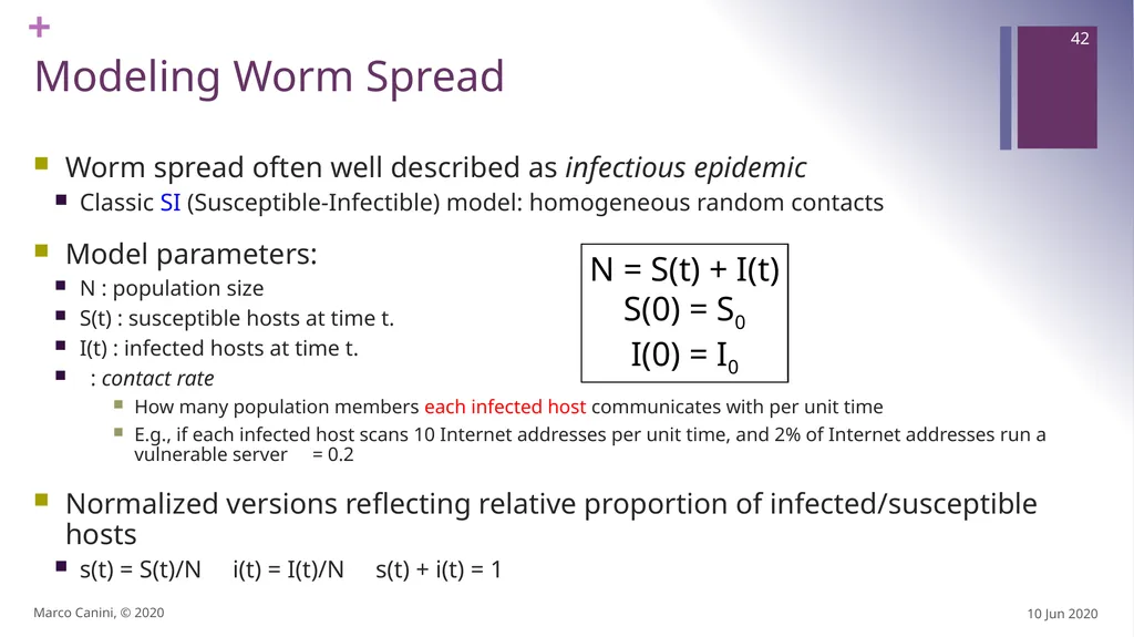 Malware CS230: COMPUTER SYSTEMS SECURITY (Summer - slide 42 of 54