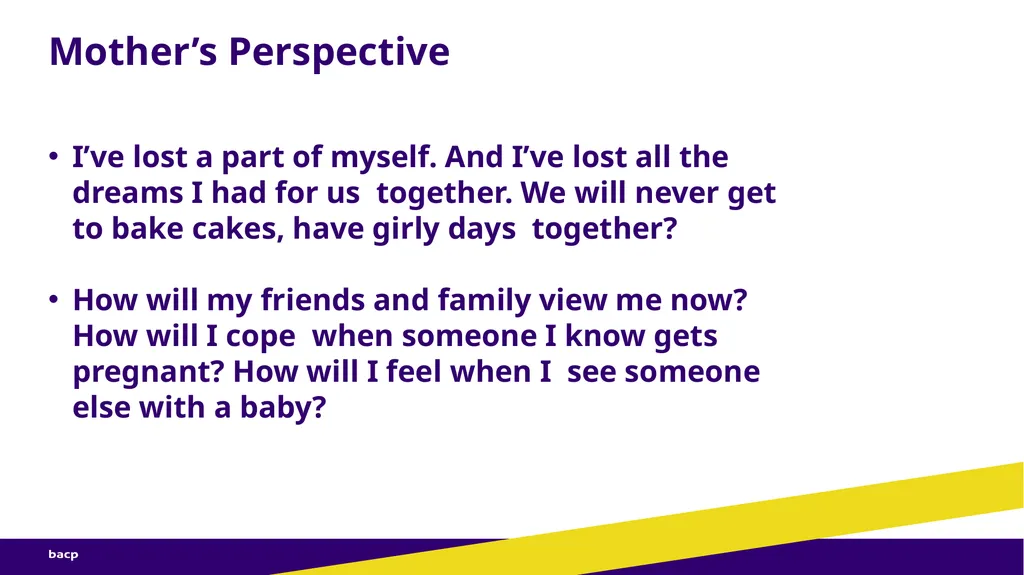 Losing My Baby, Losing Part of Myself Jo Naylor - slide 17 of 29