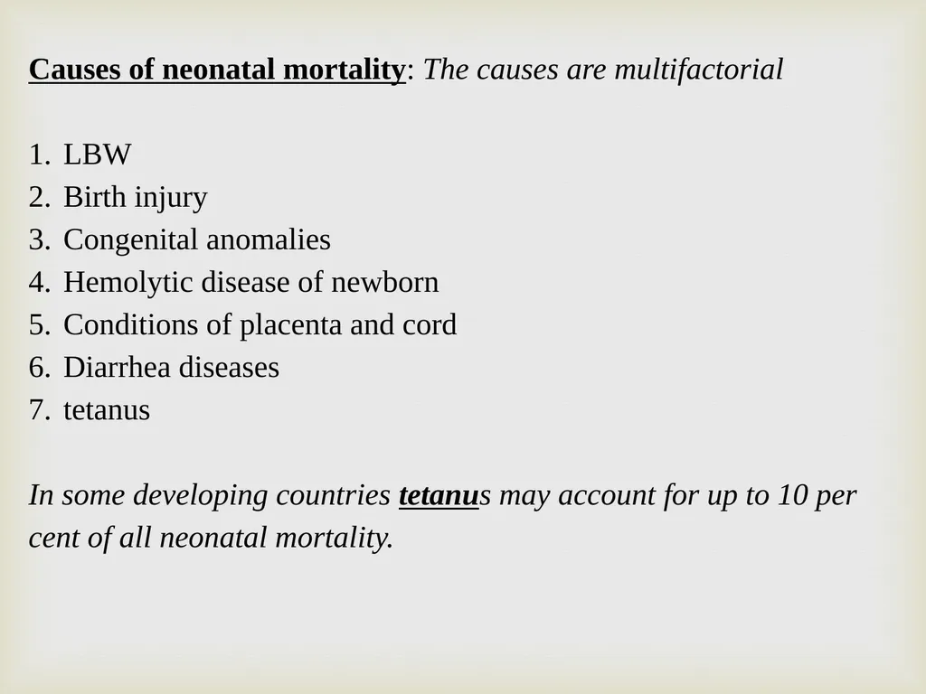 Maternal & Child Health Indicator Prof. Dr. Rabea - slide 23 of 31