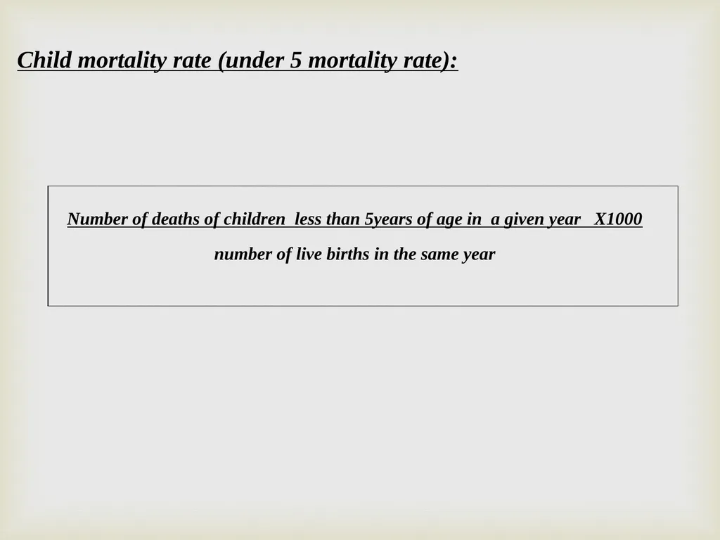 Maternal & Child Health Indicator Prof. Dr. Rabea - slide 30 of 31