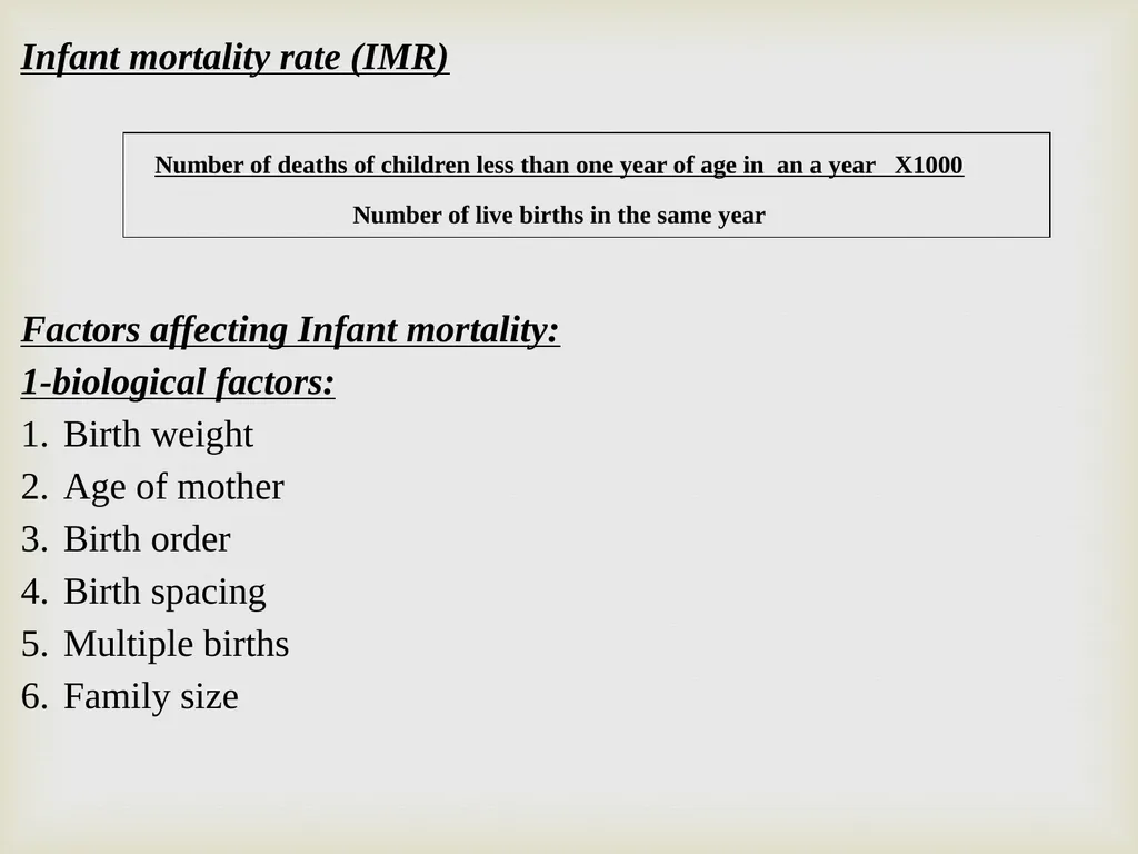 Maternal & Child Health Indicator Prof. Dr. Rabea - slide 26 of 31