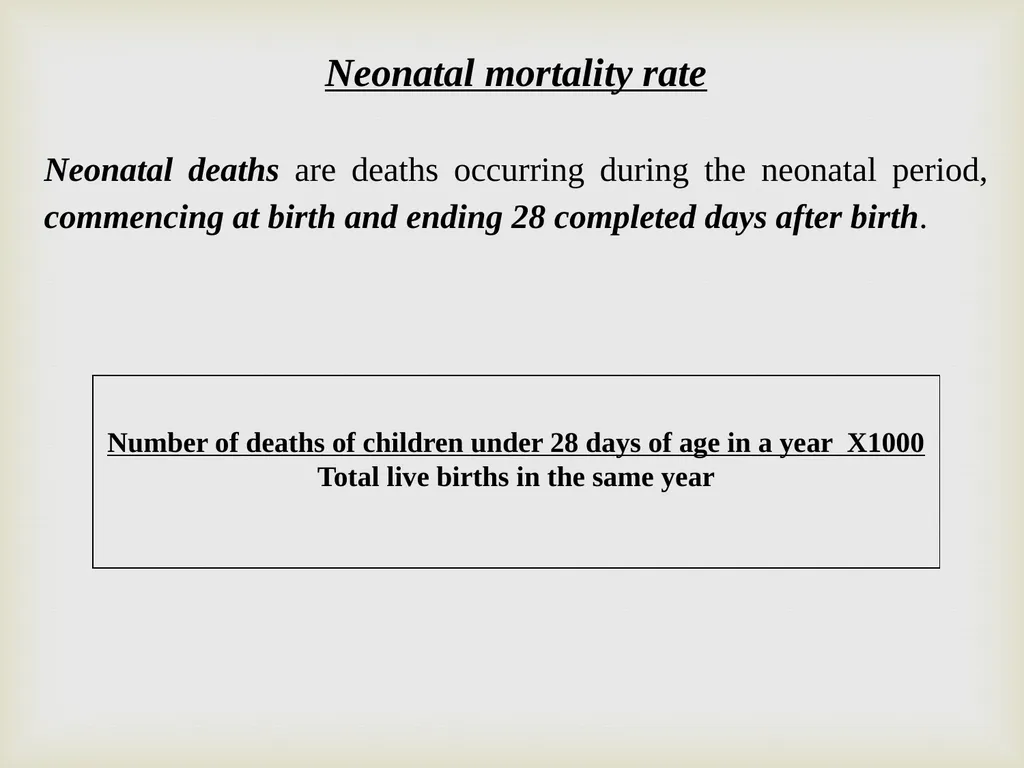 Maternal & Child Health Indicator Prof. Dr. Rabea - slide 22 of 31