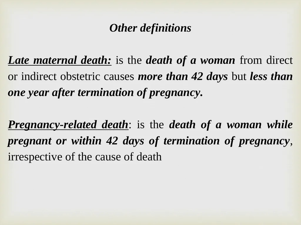 Maternal & Child Health Indicator Prof. Dr. Rabea - slide 6 of 31