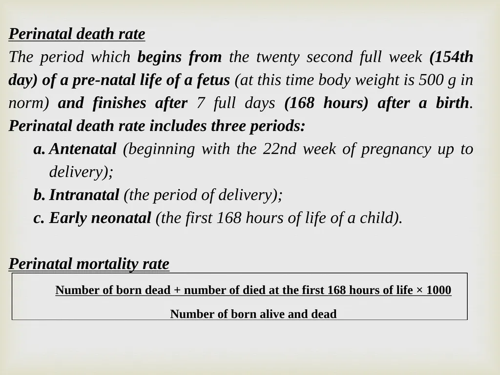 Maternal & Child Health Indicator Prof. Dr. Rabea - slide 17 of 31