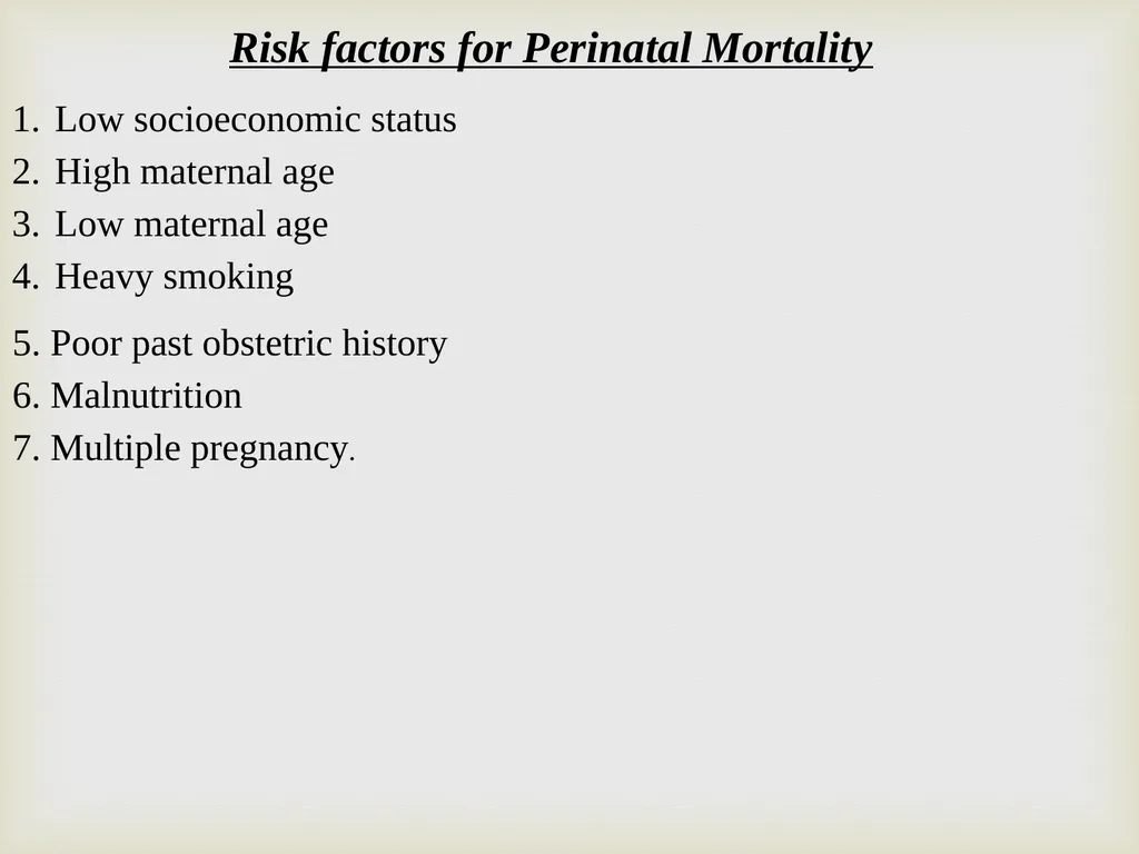 Maternal & Child Health Indicator Prof. Dr. Rabea - slide 20 of 31