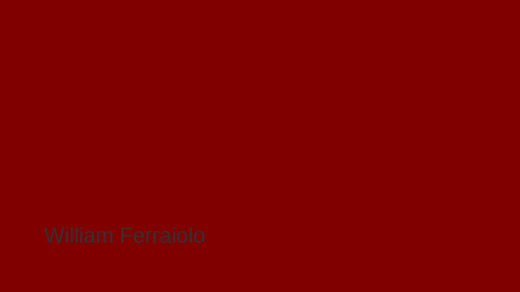 Death: A Propitious Misfortune William Ferraiolo - slide 1 of 16