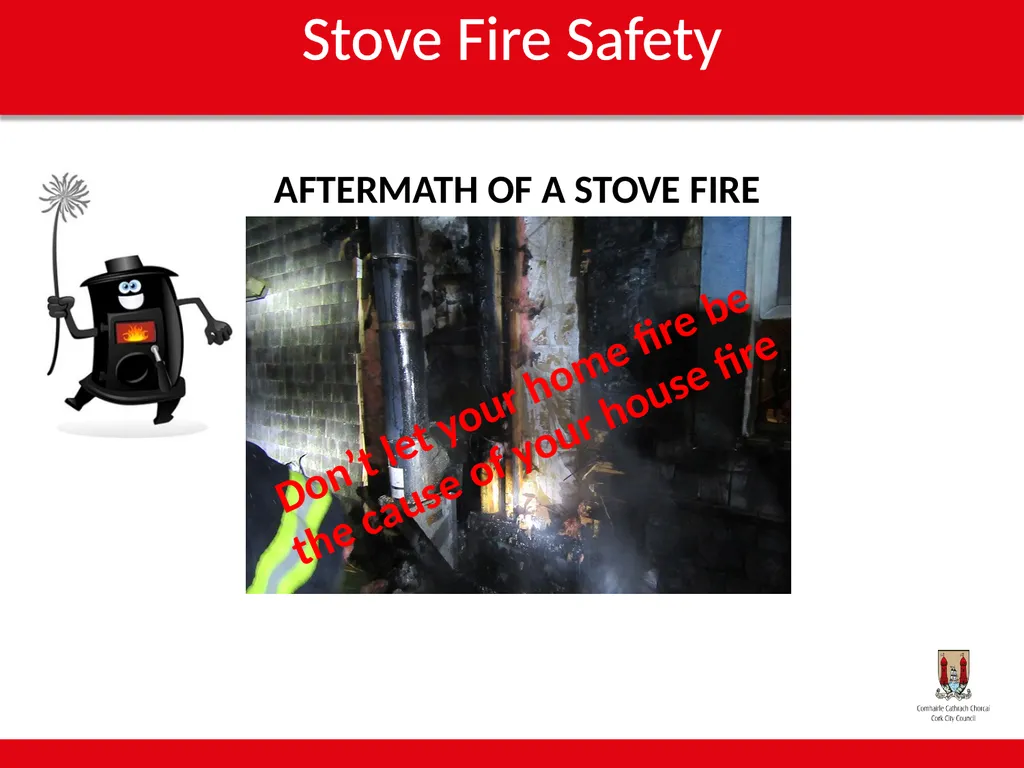 Stove Fire Safety A Fire Safety Message From Cork - slide 3 of 5