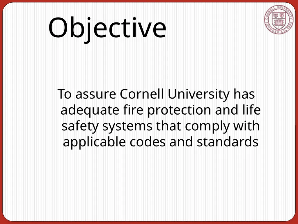 Fire Protection Systems Acceptance Requirements - slide 2 of 20
