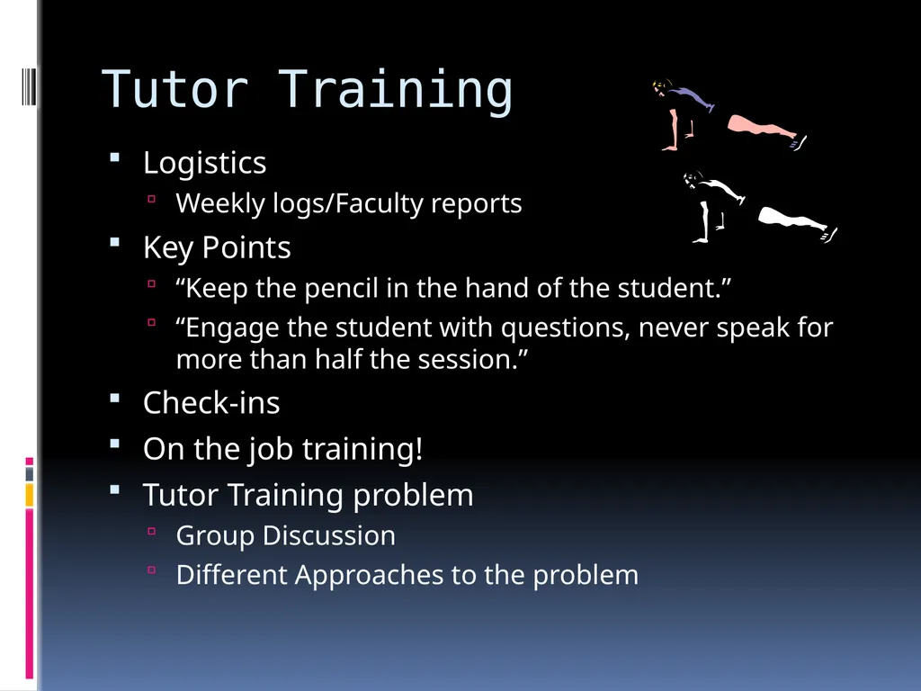The QR Program Bowdoin College Eric Gaze, Director - slide 3 of 7