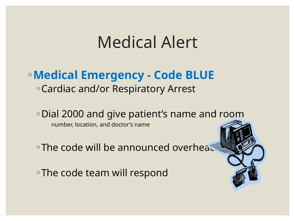 Medical Center Hospital Plain Language Plain - slide 15 of 17