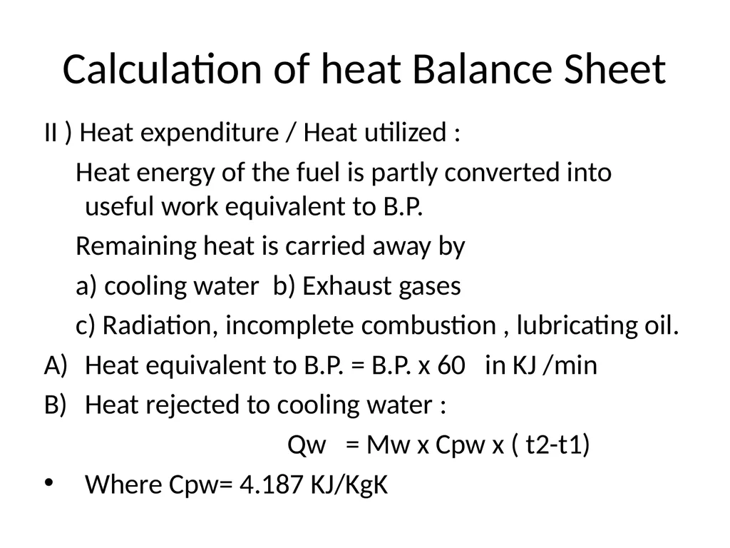 IC Engine testing Purpose of Engine Testing To - slide 24 of 40