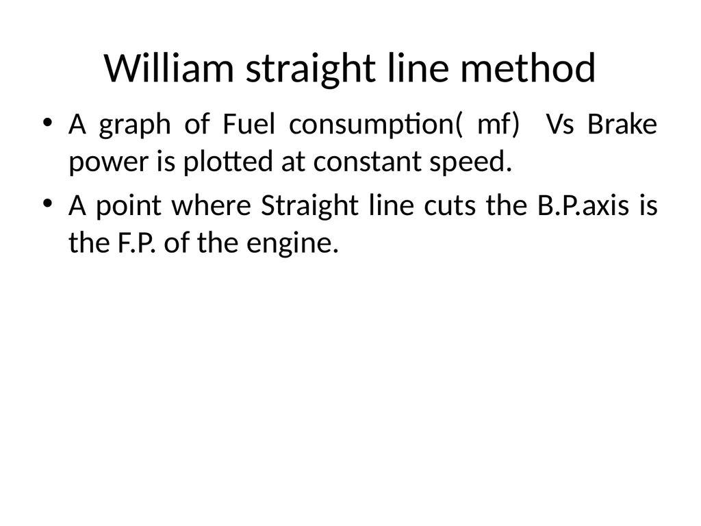 IC Engine testing Purpose of Engine Testing To - slide 16 of 40