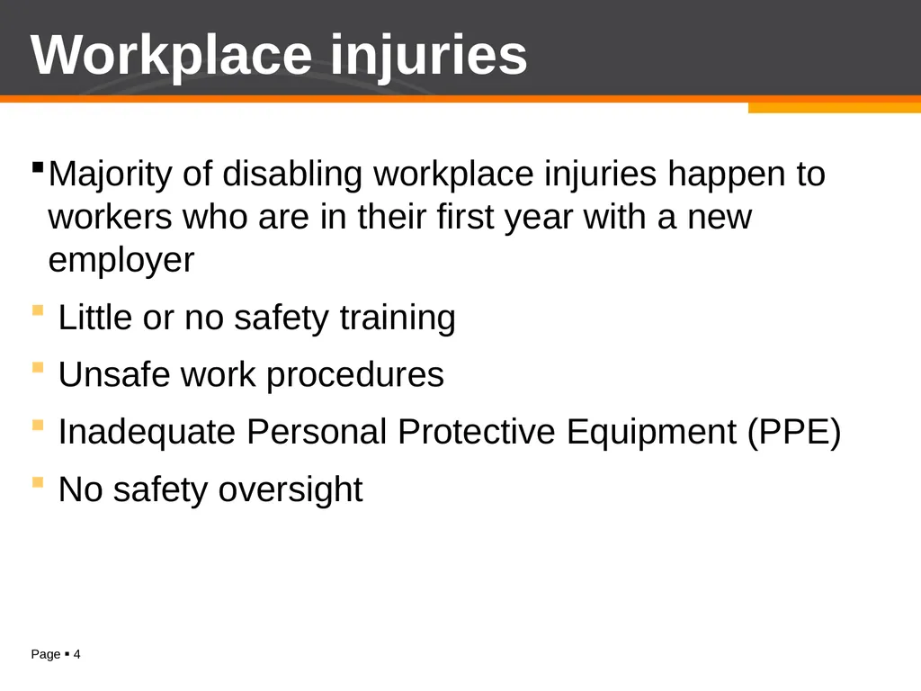 Job Hazard Analysis (JHA) Job Hazard Analysis - slide 4 of 13