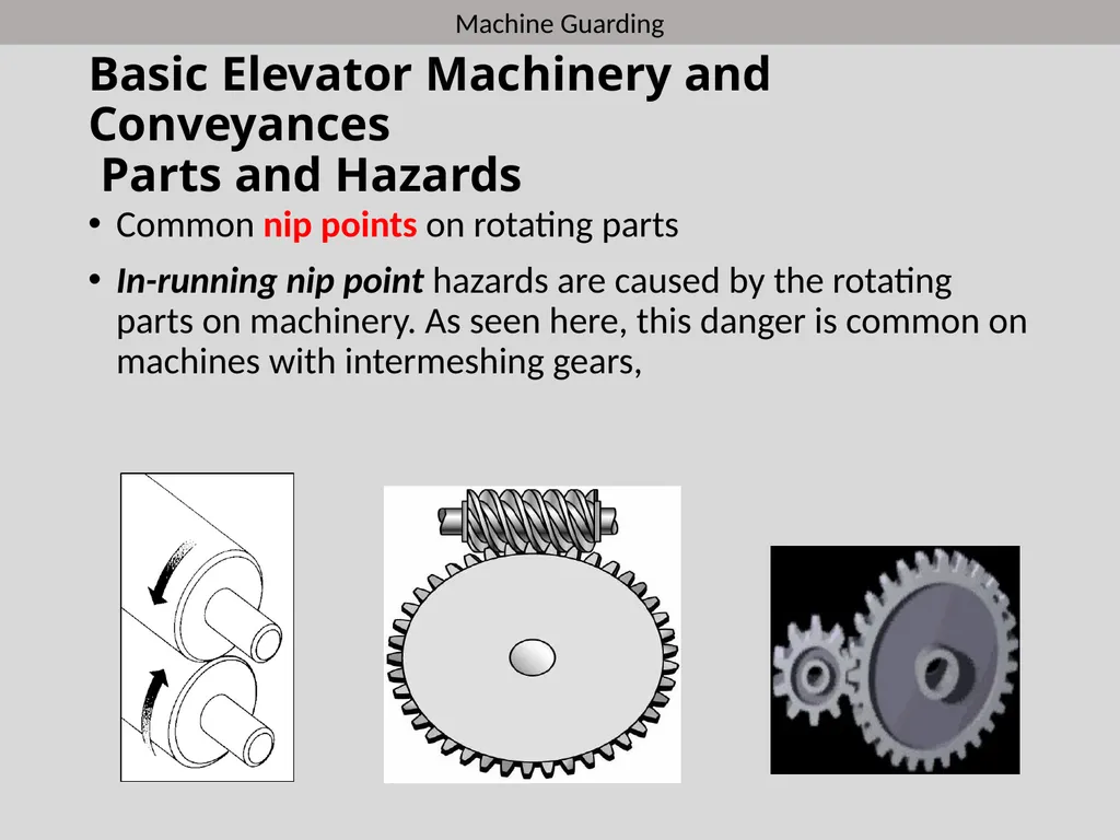 New Hire Training Machine Guarding Introduction - slide 5 of 10
