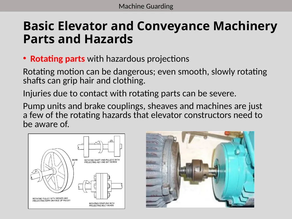 New Hire Training Machine Guarding Introduction - slide 4 of 10