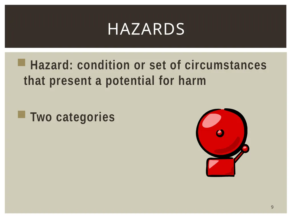 1 Hazard identification and Risk assessment Upon - slide 9 of 52