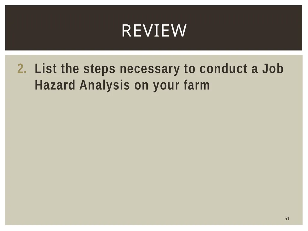1 Hazard identification and Risk assessment Upon - slide 51 of 52