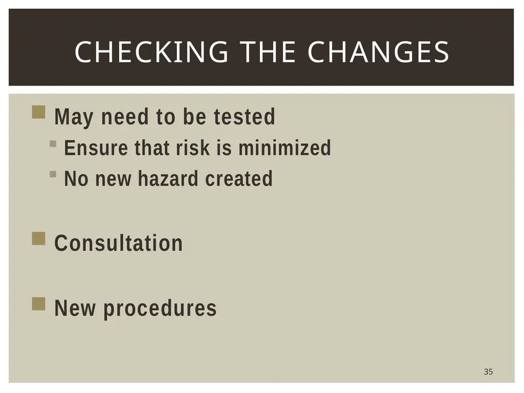 1 Hazard identification and Risk assessment Upon - slide 35 of 52