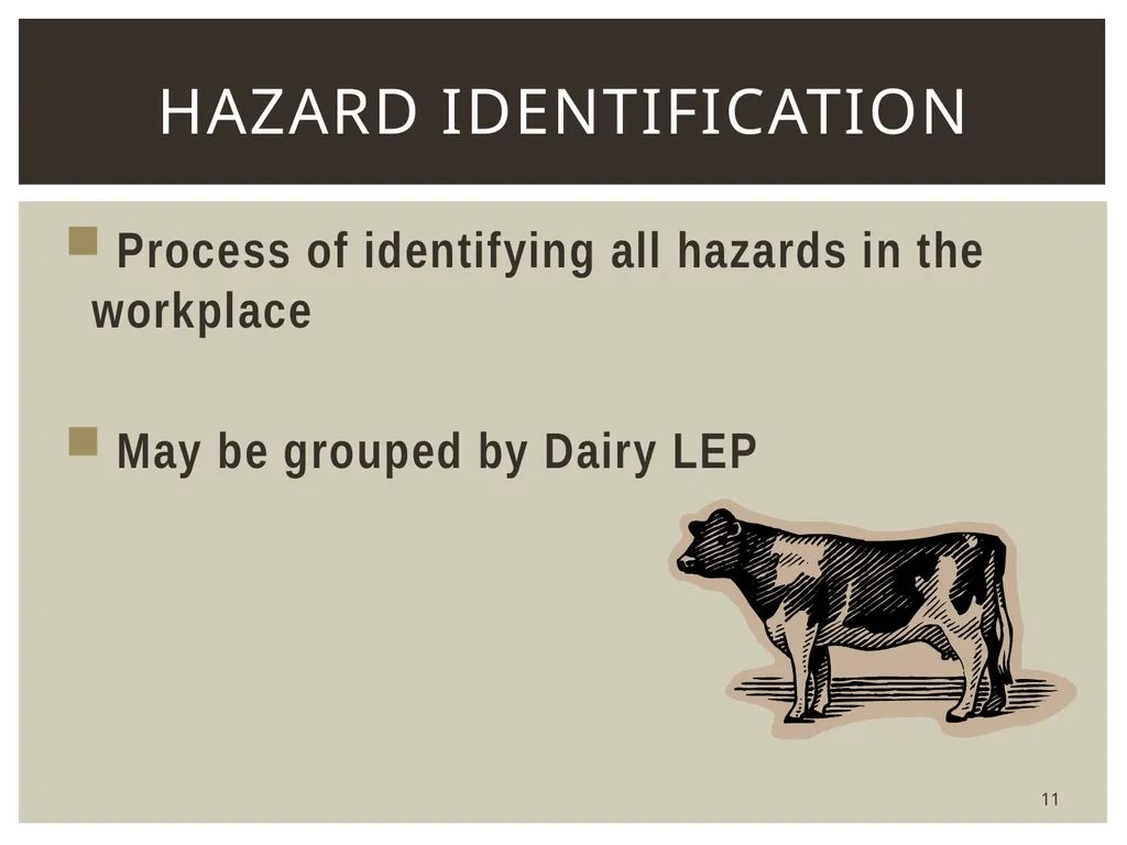 1 Hazard identification and Risk assessment Upon - slide 11 of 52