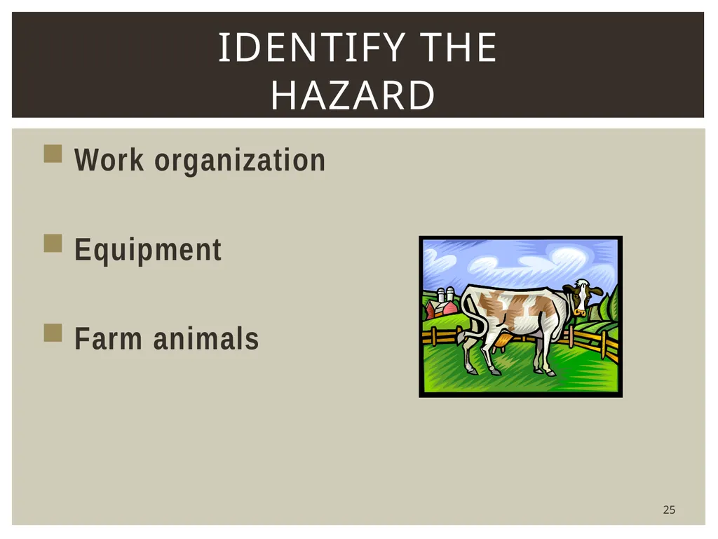 1 Hazard identification and Risk assessment Upon - slide 25 of 52