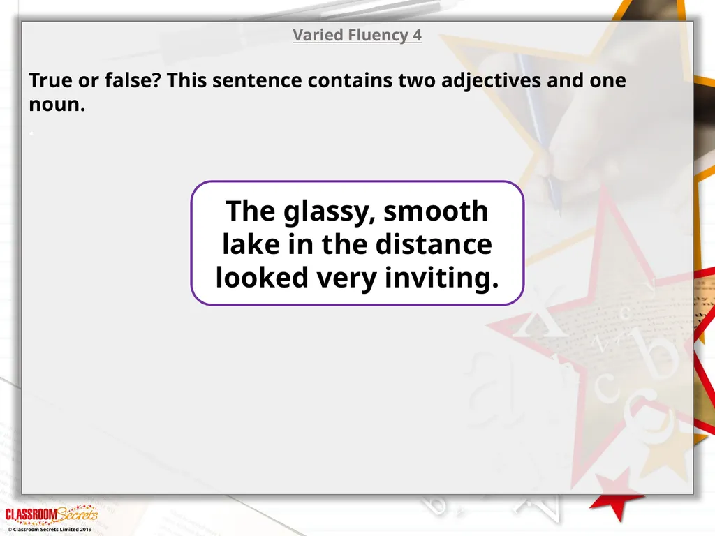 Year 5 – Spring Block 2 – Expanded Noun Phrases - slide 8 of 16