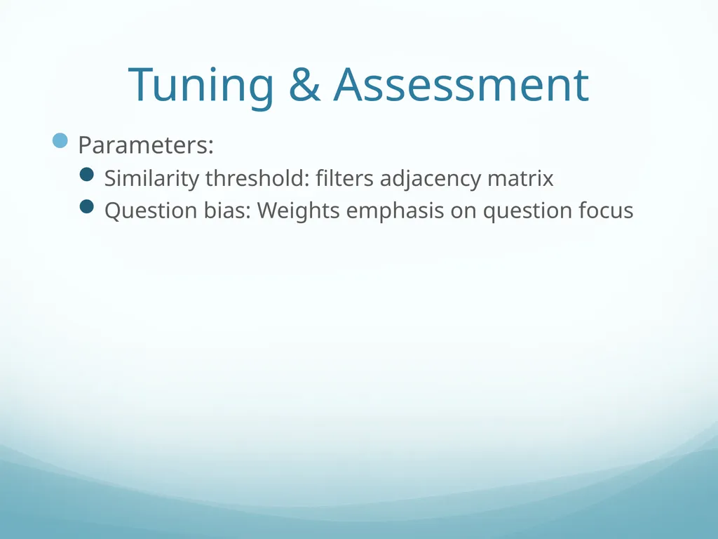 Topic-Orientation & Information Ordering Ling573 - slide 10 of 68