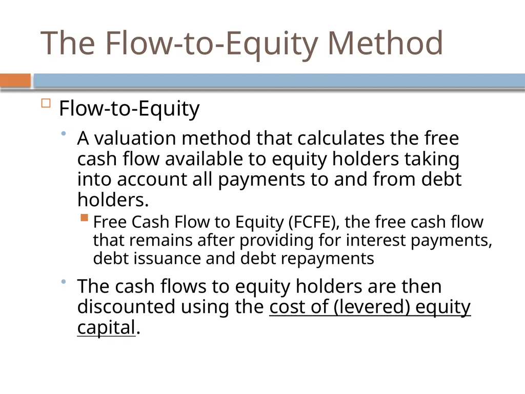 Valuation & Leverage Capital budgeting considering - slide 27 of 40