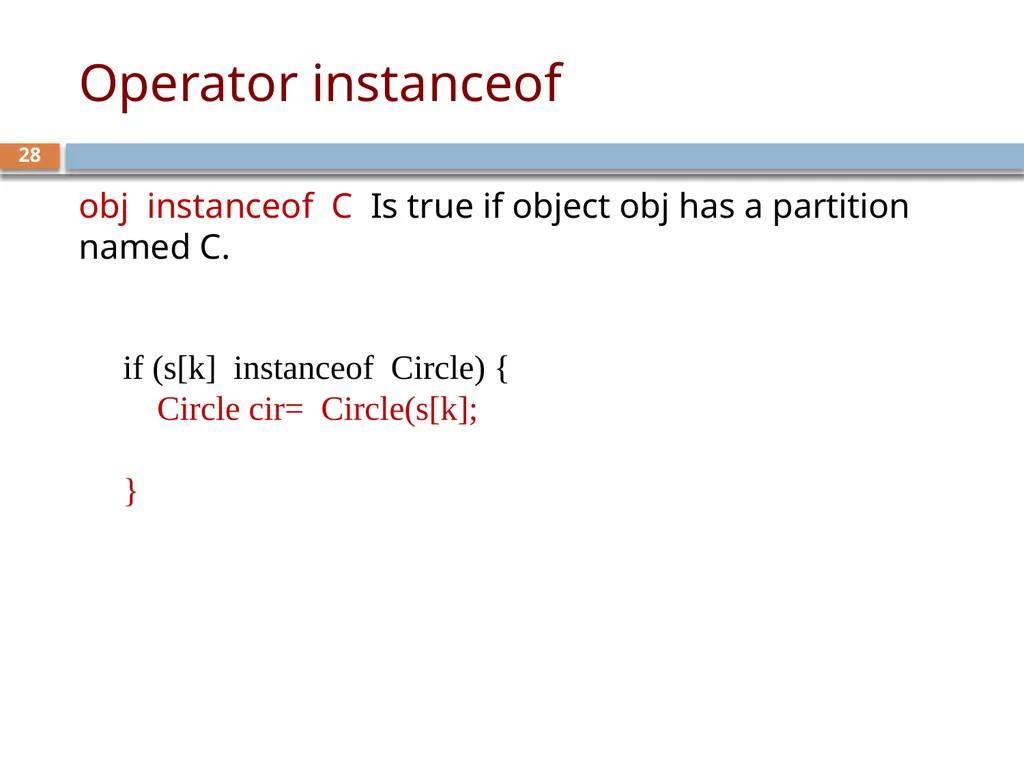 CS/ENGRD 2110 Spring 2019 Lecture 6: Consequence - slide 28 of 28
