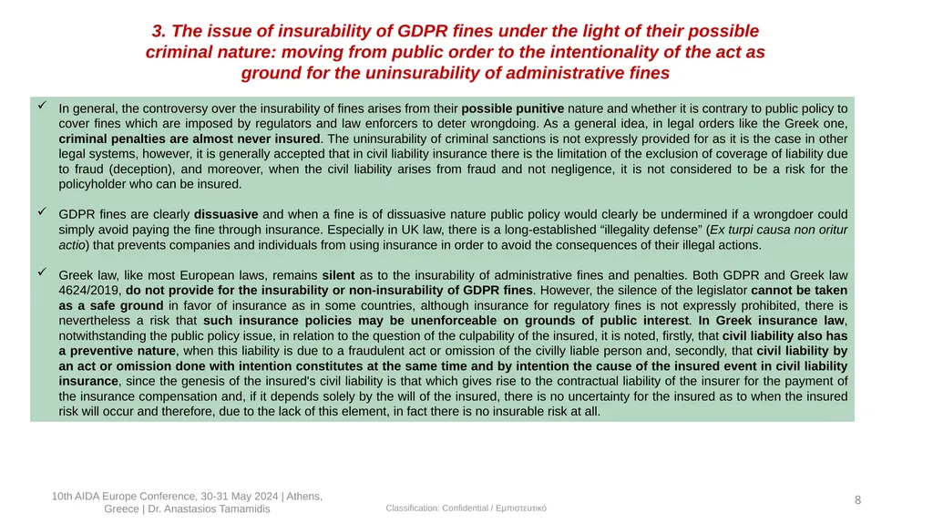 Fines and penalties: Are they insured? With - slide 9 of 21