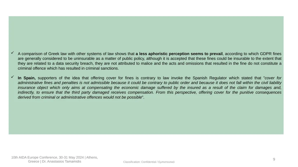 Fines and penalties: Are they insured? With - slide 10 of 21