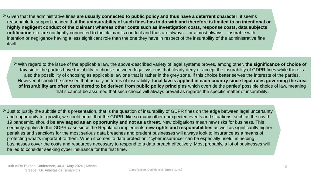 Fines and penalties: Are they insured? With - slide 17 of 21