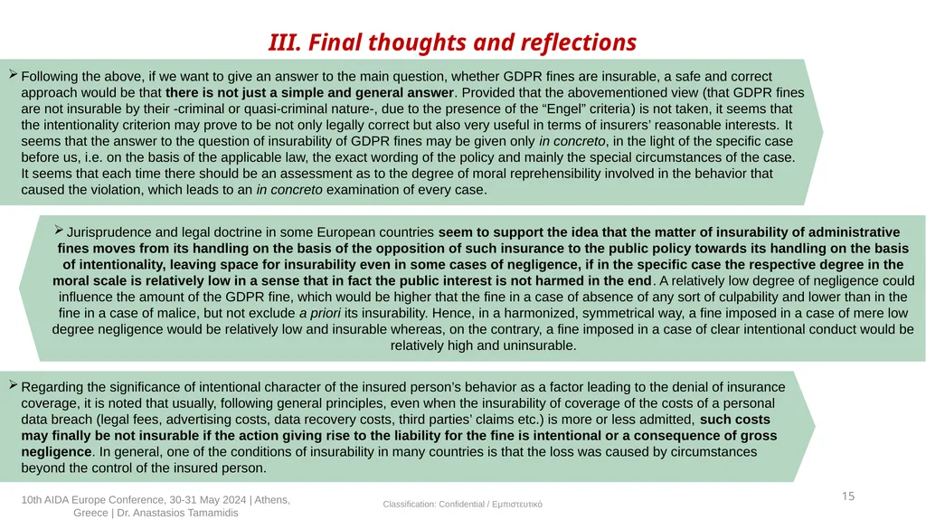 Fines and penalties: Are they insured? With - slide 16 of 21