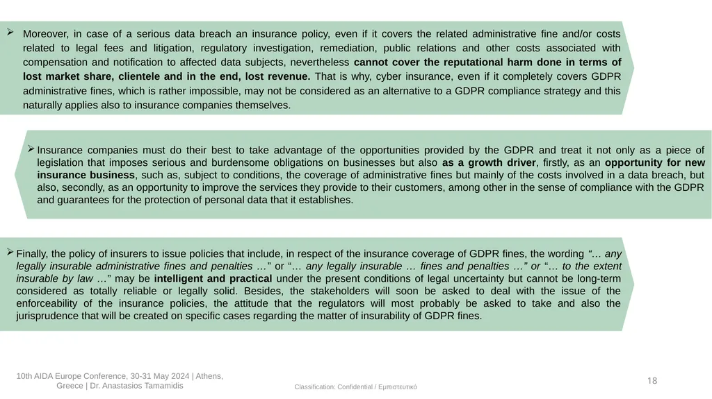 Fines and penalties: Are they insured? With - slide 19 of 21