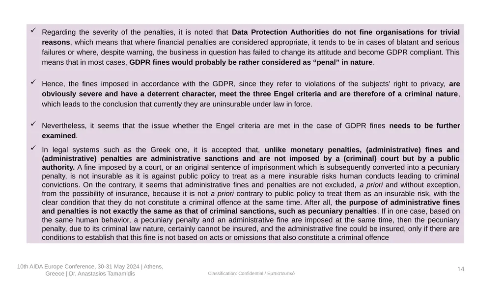 Fines and penalties: Are they insured? With - slide 15 of 21