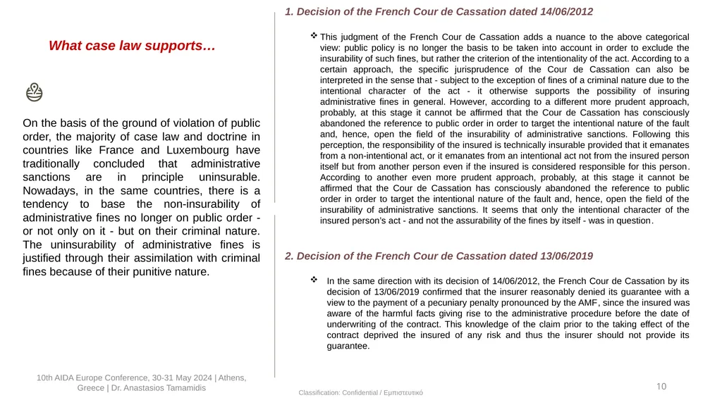 Fines and penalties: Are they insured? With - slide 11 of 21